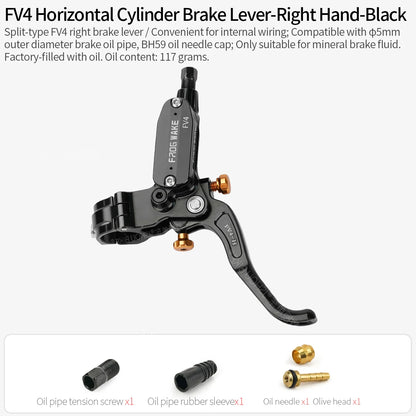 Hydraulic Brake Lever FROG WAKE FV4-IN Reach Adjust MTB DH Sur-Ron Alloy