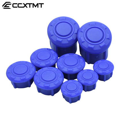 9PCS Frame Hole Cover Plugs for BMW R1250 GS LC Adventure 2018-2024