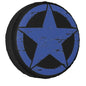 Military Tactical Skull Star Spare Tire Cover Dust-Proof Wheel Tire Cover Protector for Jeep SUV RV Trailer Car 14 15 16 17 Inch-EXPROTAS