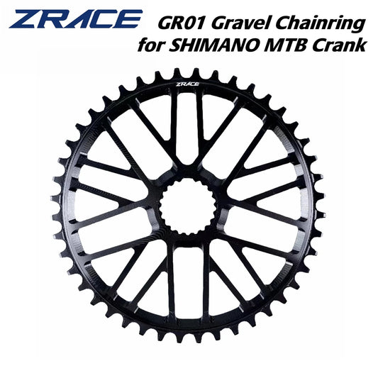 ZRACE GR01 MTB Gravel Chainring 40T 42T 44T for Shimano M9100–M6100