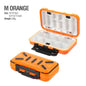 Waterproof Fishing Tackle Box Hook Lure Bait Storage Organizer Case