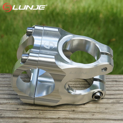 Bike Stem 35mm Adjustable MTB Riser 31.8mm Alloy Handlebar Short