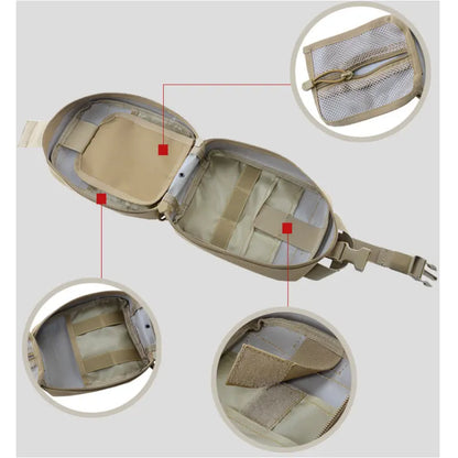 Tactical First Aid Kits Medical Bag Emergency Outdoor Hunting Car Camping Molle Survival Tool EDC Pouch Organizer Medical Bag-EXPROTAS