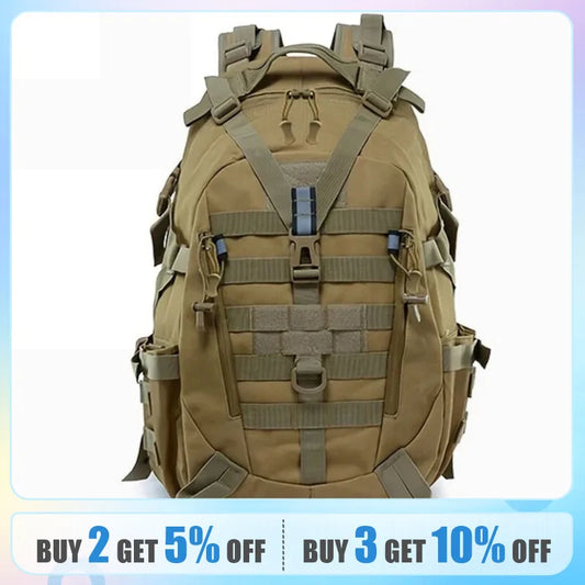 Tactical Backpack Travel Bag for Men Women Laptop Outdoor School Camping Hiking Reflective Rucksack Trekking Fishing Molle Bags-EXPROTAS