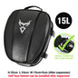 Motorcycle Magnetic Tank Bag Carbon Look Oxford Cloth Storage Bag