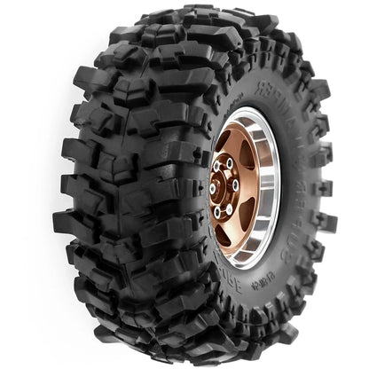 4pcs 1.9 Wheel Tires for 1/10 RC Crawler TRX4 TRX6 SCX10 II III Gen7 D90