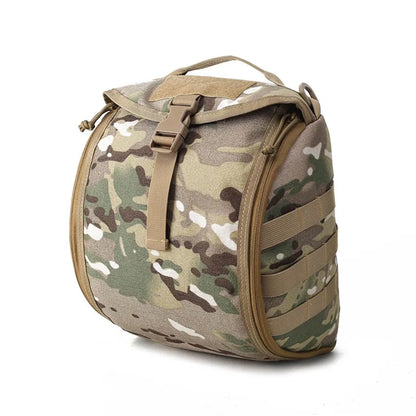 Tactical Helmet Bag Molle Storage Pack Carrier Pouch for Hunting Sports