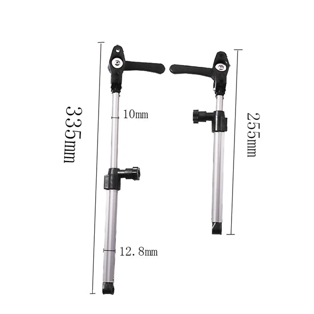 Aluminum Alloy RV Window Support Rod Pair for Motorhome Trailer 255/310mm