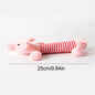 No Stuffing Dog Toy Plush Squeaky Animal Chew Toy for Pets Crinkle