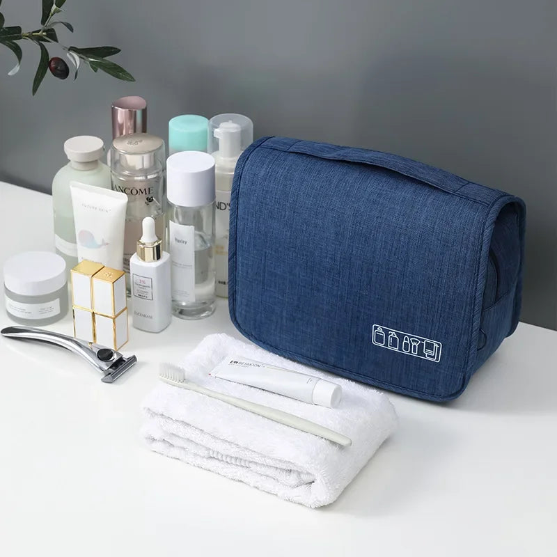 Cosmetic Bag Travel Toiletry Organizer Waterproof Hanging Wash Bags 19cm