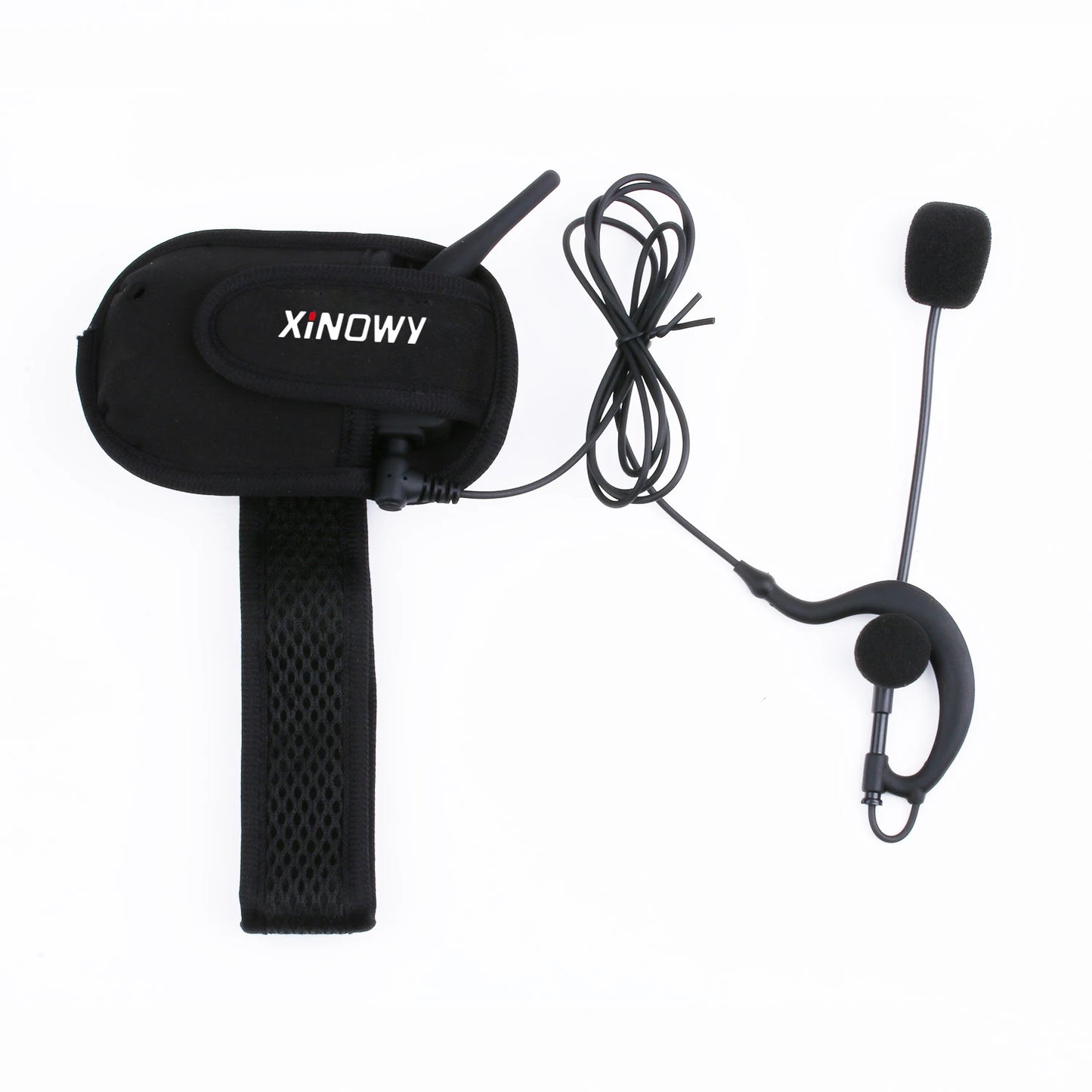 XiNOWY V6C PRO Bluetooth Full Duplex Referee Intercom Headset 1200m Earhook (2 Referees)