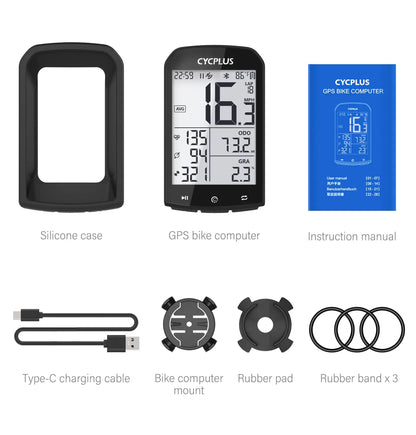 GPS Bike Computer Wireless CYCPLUS M1 Waterproof Speedometer Odometer ANT+ Bluetooth5.0 Cycling Bicycle Accessories-EXPROTAS