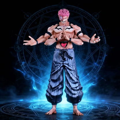32cm Jujutsu Kaisen Ryomen Sukuna Figure PVC Anime Statue Model Toy