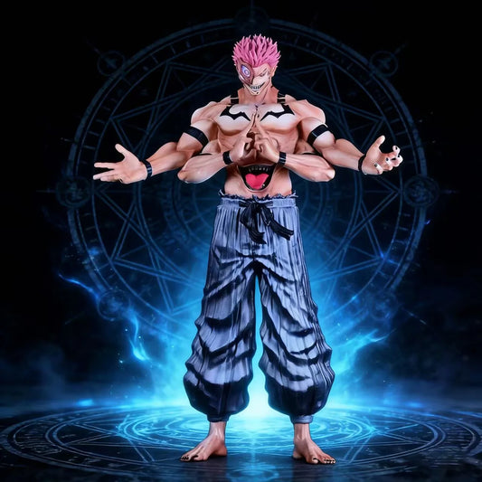 32cm Jujutsu Kaisen Ryomen Sukuna Figure PVC Anime Statue Model Toy