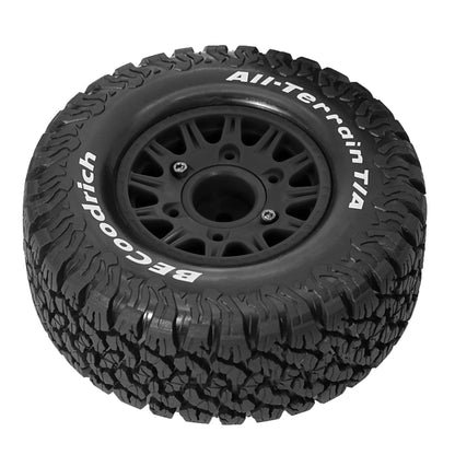 4Pcs 113mm RC Course Truck Tires Wheels 12mm Hex for Traxxas Slash