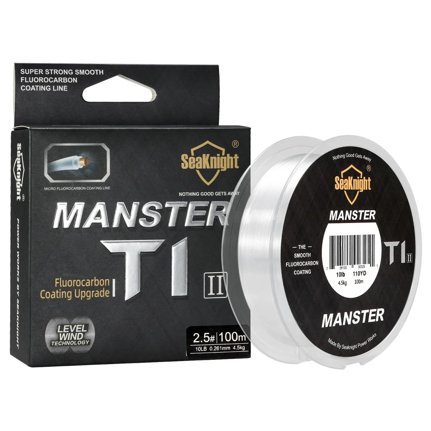 Fishing Line 100M Fluorocarbon Coating SeaKnight Manster 3-100LB