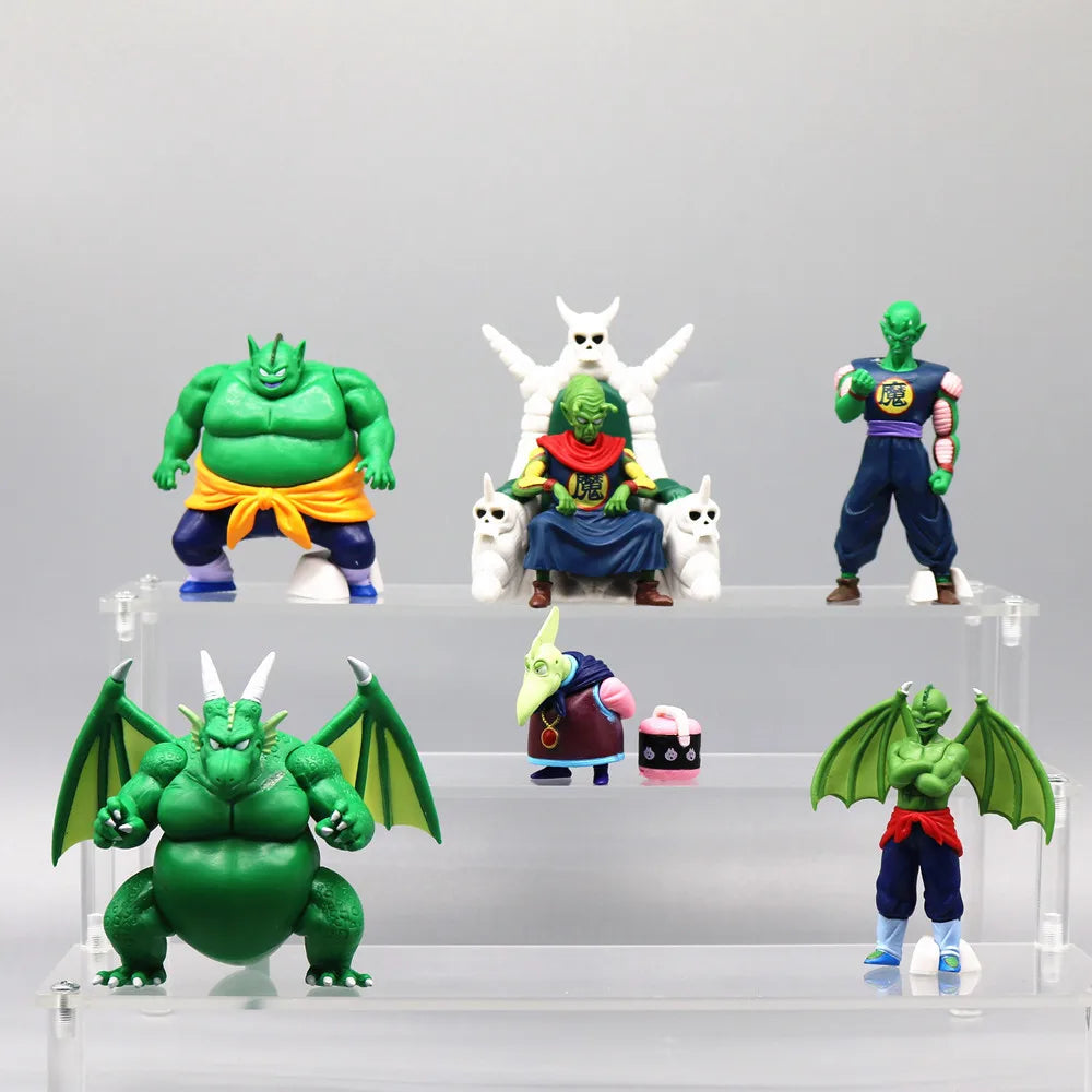 9.5cm Dragon Ball King Piccolo Daimao Cymbal Tambourine Piano Figure Set