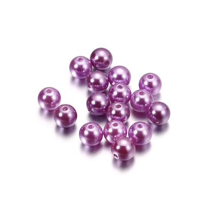 1000Pcs Imitation Pearl Beads 3-20mm Round Spacer for Bracelet Making DIY