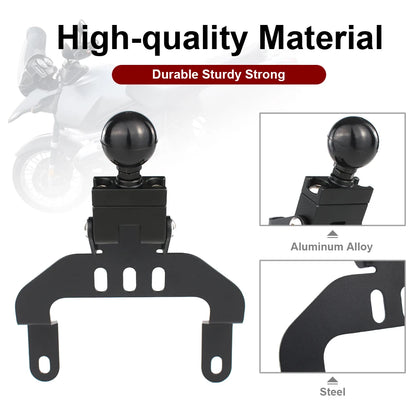 BMW R1150GS 1999-2004 GPS Mount Phone Holder, Windshield Navigation Bracket