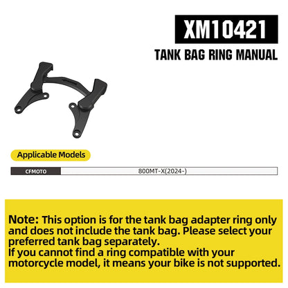Rhinowalk 6.5L Magnetic Motorcycle Tank Bag Quick Release Rain Cover Universal