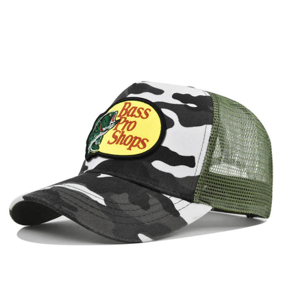 Sunshade Breathable Mesh Cap Outdoor Casual Hip-Hop Summer Hat