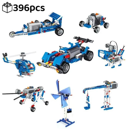 Students Learning Power Building Blocks 548pcs Plastic Educational Toy