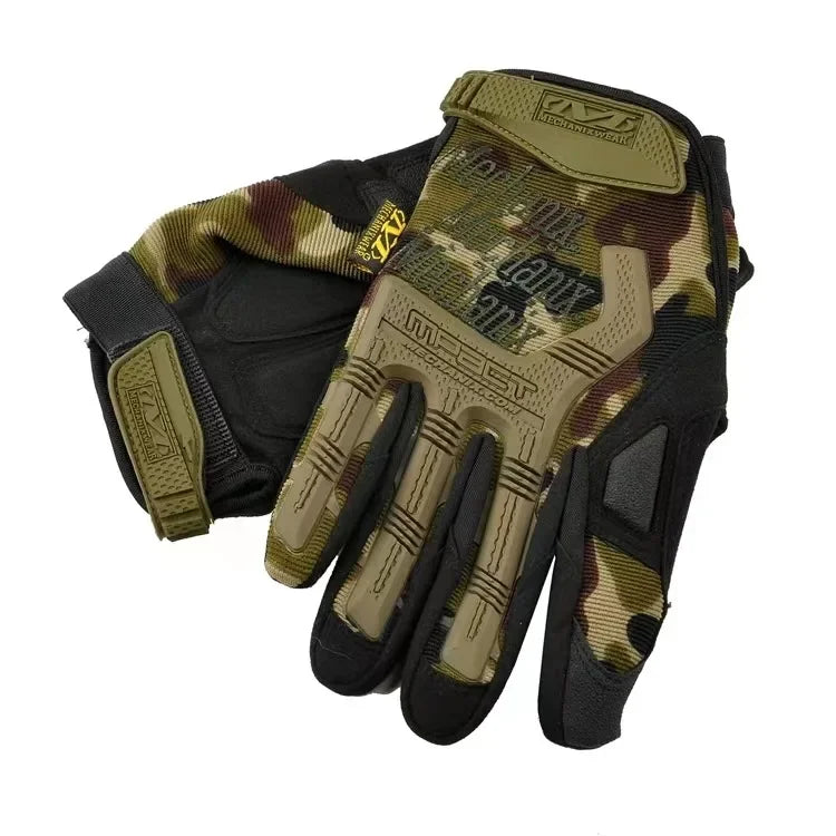 Full Finger Gloves Outdoor Tactical Anti-skid Motorcycle Cycling Touch Screen