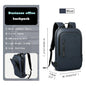 HK Slim Backpack For Men 15.6 Inch Laptop Bags Waterproof Minimalist Business Backpack With USB Charging Casual Travel Work Bag-EXPROTAS