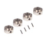 Metal Front Rear CVD Driveshaft Diff Gear Portal Axles 1/10 RC Crawler TRX4