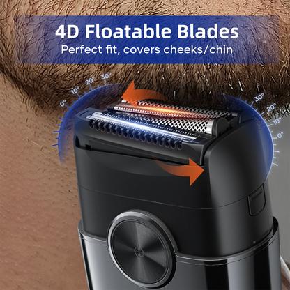 Portable Mini Electric Shaver for Men USB Rechargeable Travel Razor 8000RPM