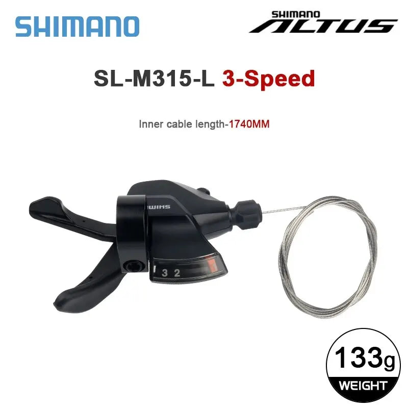Shimano Altus SL-M315 8 Speed Right Hand Shifter MTB Bike Lever 313g