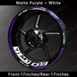 Reflective Motorcycle Wheel Sticker Hub Decal Rim Stripe Tape for YAMAHA MT-09