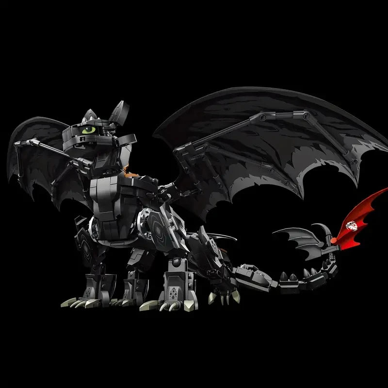 1026+pcs Dragon Master Building Blocks Set Collection Model Educational Toy Gift