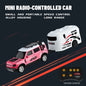 Mini Alloy 1/64 Remote Control Car 60 Minutes Kids Toy Convenient Carry