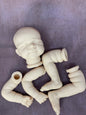 48cm Reborn Baby Doll Kit Pascale 3D Painted Skin Visible Veins Soft Touch