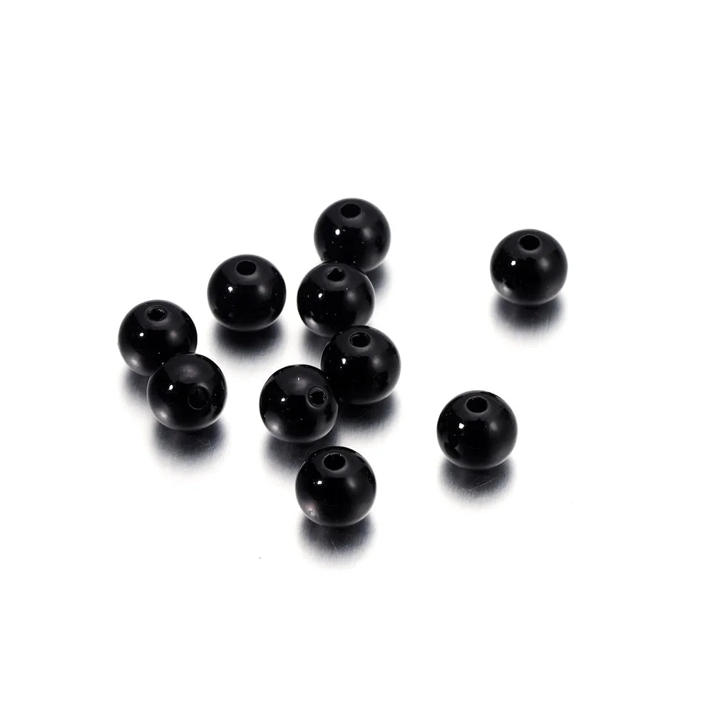 1000Pcs Imitation Pearl Beads 3-20mm Round Spacer for Bracelet Making DIY