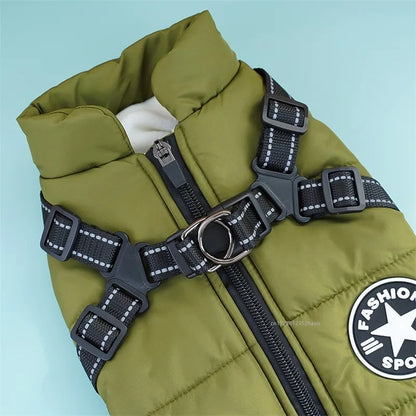 Waterproof Dog Coat Jacket Warm Winter Vest for Small Medium Pets