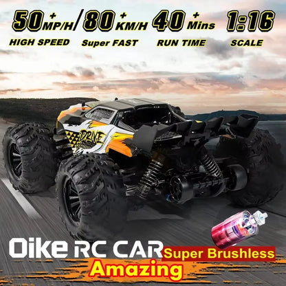 4WD RC Car Remote Control Buggy Off Road Brushless 80KM/H Racing Truck