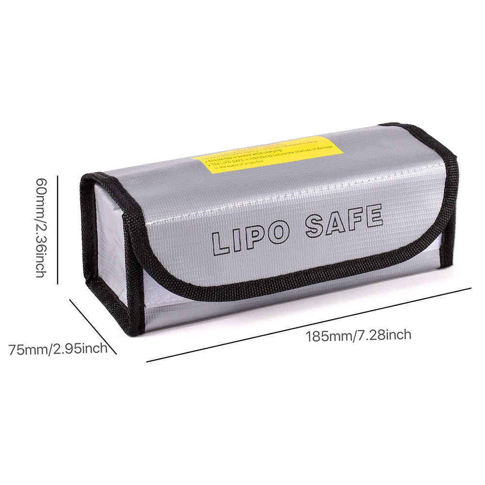 RC Lipo Bag Fireproof Explosion-Proof Safety Guard Portable 155mm Battery