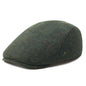 Men's Herringbone Newsboy Hat Wool Blend Flat Cap Gatsby Style