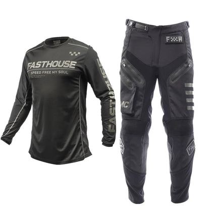 FXR Moto Jersey + Pants Set | 2023 MX Racing Suit for Dirt Bike Off-Road Gear