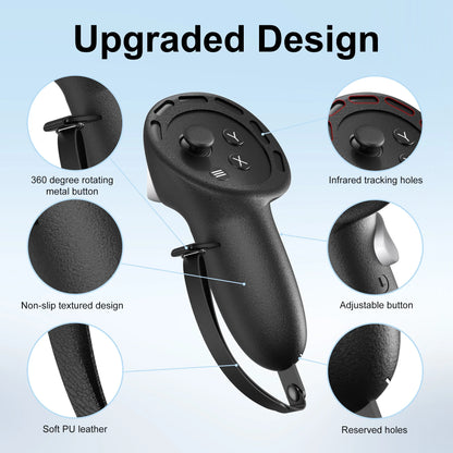Silicone Case for Meta Quest 3S VR Lens Cover Protector Accessories
