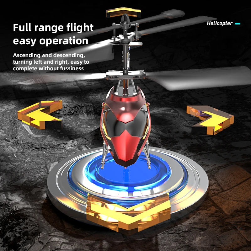 3.5CH RC Helicopter with Light Fall Resistant  XK913 Remote Control Helicopter Plane Aircraft Flying Kids Toys for Boys Gifts-EXPROTAS