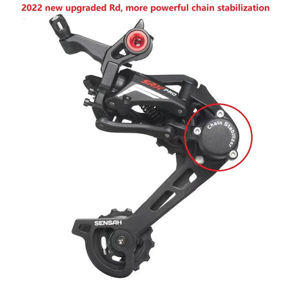 SENSAH SRX PRO 1x11 Speed, 11s Road Groupset, R/L Shifter + Rear Derailleurs, gravel-bikes Cyclo-Cross-EXPROTAS