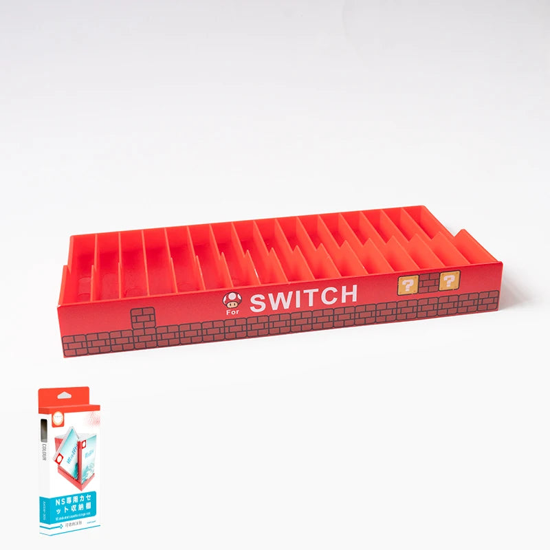 Storage Rack for Nintendo Switch OLED Game Discs Display Holder Stand 12 Slots