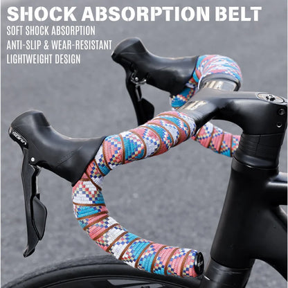 Road Bike Handlebar Tape Pure Cotton Non-Slip Gravel Racing Bar Wrap