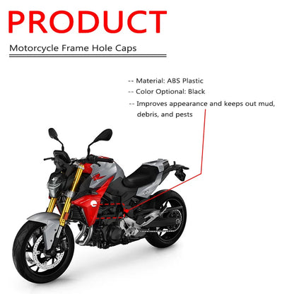 BMW F900XR F900R Frame Hole Cover Caps Plug 2020-2023 Motorcycle Accessories