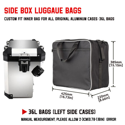 Motorcycle Bag Inner Bags for BMW R1200GS F800GS R1250GS Luggage