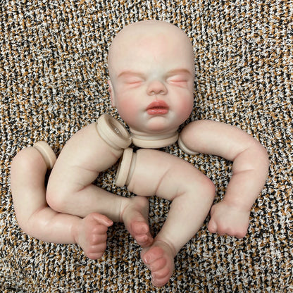 18-20 Inch Painted Reborn Baby Doll Kit Soft Touch Unassembled Lifelike Bebe