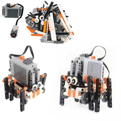 Walking Robot Building Block Hexapod DIY STEM Educational Toy 66844